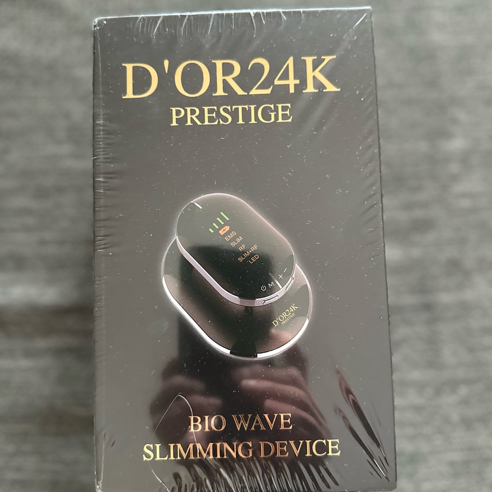 D'OR24K Prestige Bio Wave Slimming Device - Black